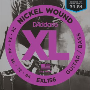 D'Addario EXL156, Guitar/Bas Fender VI 024-084